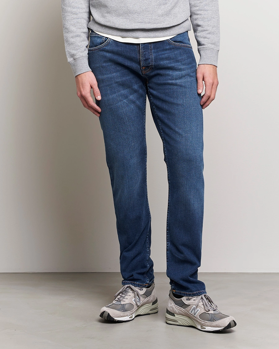 Herre | Blå jeans | Nudie Jeans | Grim Tim Jeans Indigo Myth