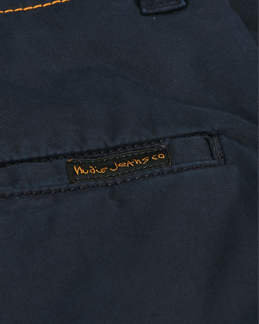Herre | Bukser | Nudie Jeans | Easy Alvin Chinos Dark Midnight