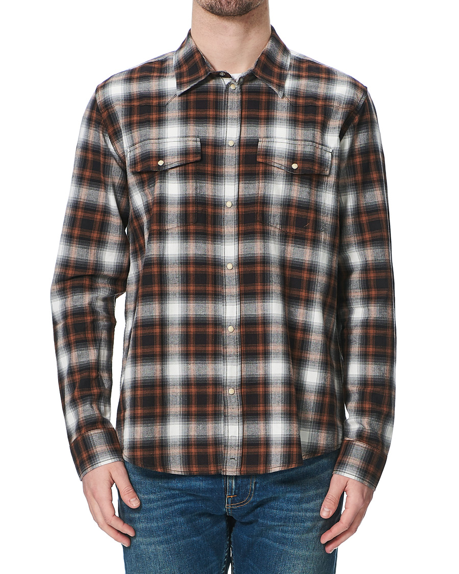 Herre | Skjorter | Nudie Jeans | George Shadow Check Shirt Multi
