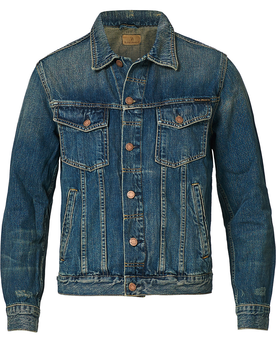Herre | Jakker | Nudie Jeans | Bobby Real Deal Denim Jacket Blue