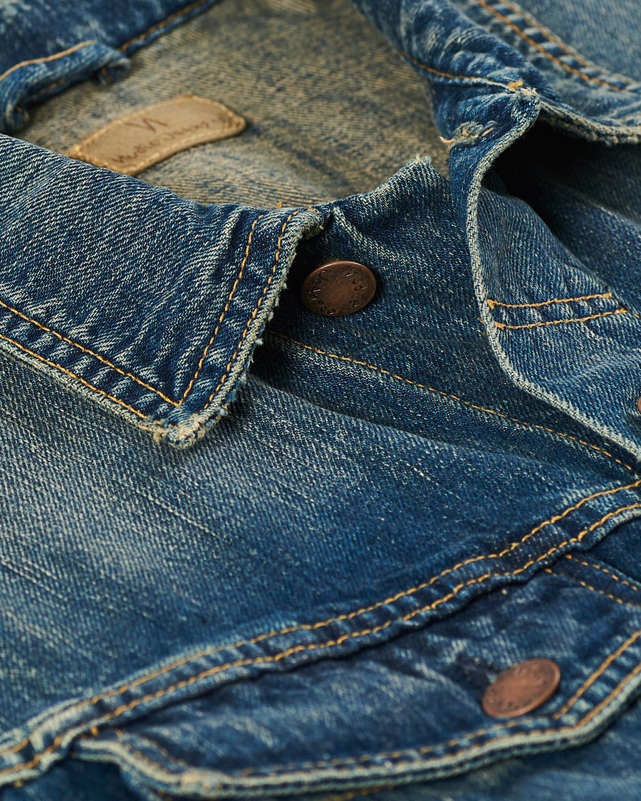 Herre | Jakker | Nudie Jeans | Bobby Real Deal Denim Jacket Blue