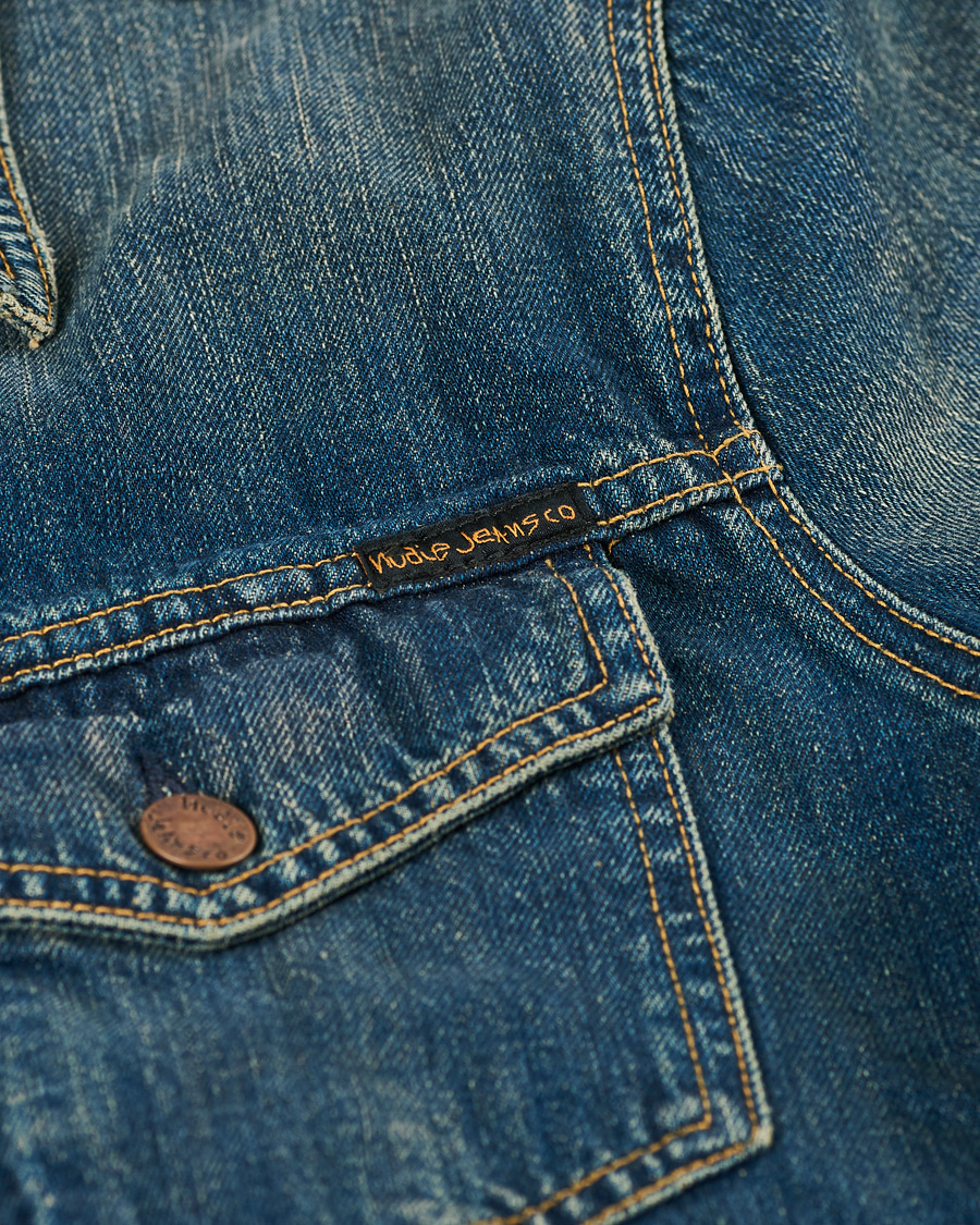 Herre | Jakker | Nudie Jeans | Bobby Real Deal Denim Jacket Blue