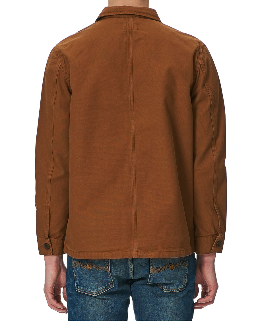 Herre | Nudie Jeans Barney Canvas Overshirt Cinnamon | Nudie Jeans | Barney Canvas Overshirt Cinnamon