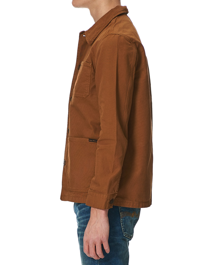 Herre | Nudie Jeans Barney Canvas Overshirt Cinnamon | Nudie Jeans | Barney Canvas Overshirt Cinnamon