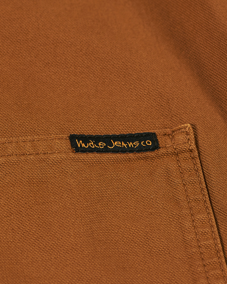 Herre | Nudie Jeans Barney Canvas Overshirt Cinnamon | Nudie Jeans | Barney Canvas Overshirt Cinnamon