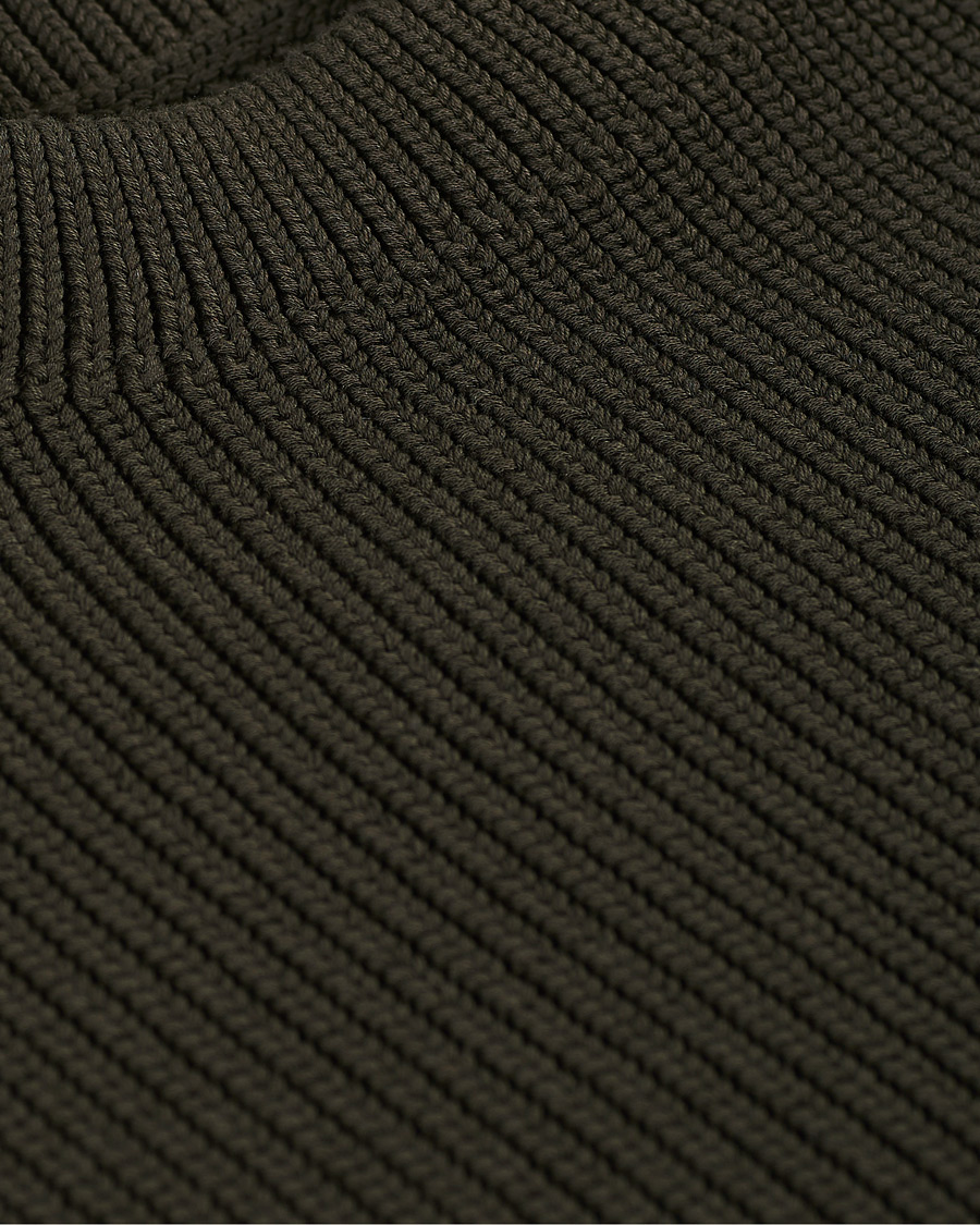 Herre | Trøjer | Andersen-Andersen | Organic Cotton Crew Neck Hunting Green