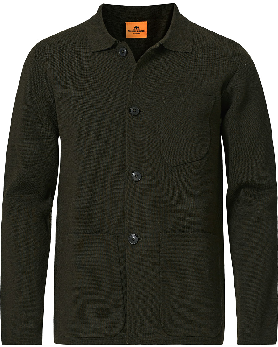 Herre | Trøjer | Andersen-Andersen | Work Jacket Hunting Green