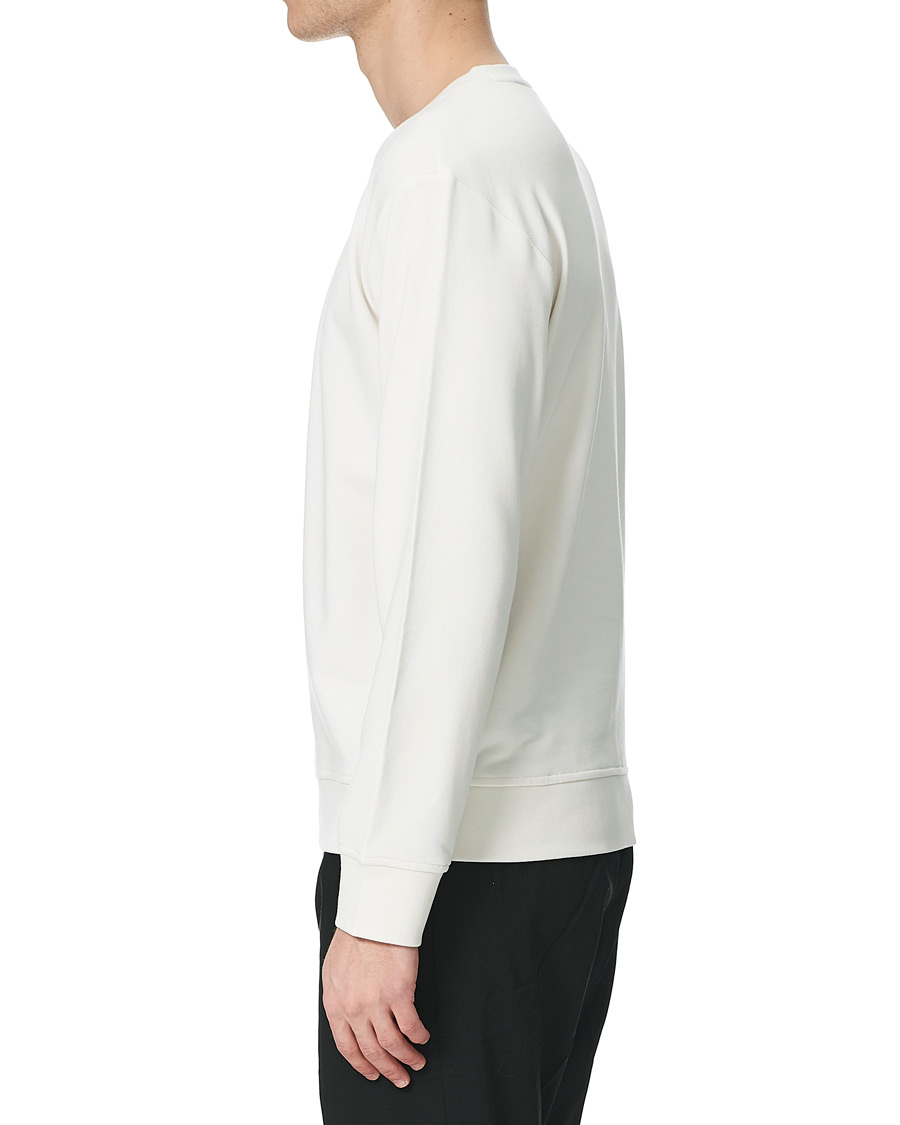 Herre | Trøjer | Emporio Armani | Logo Crew Neck Sweatshirt White
