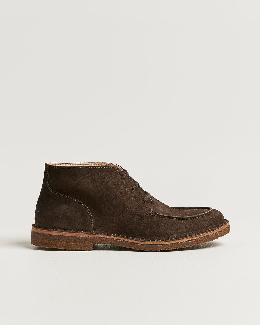 Herre | Astorflex Deukeflex Chukka Boot Dark Brown Suede | Astorflex | Deukeflex Chukka Boot Dark Brown Suede