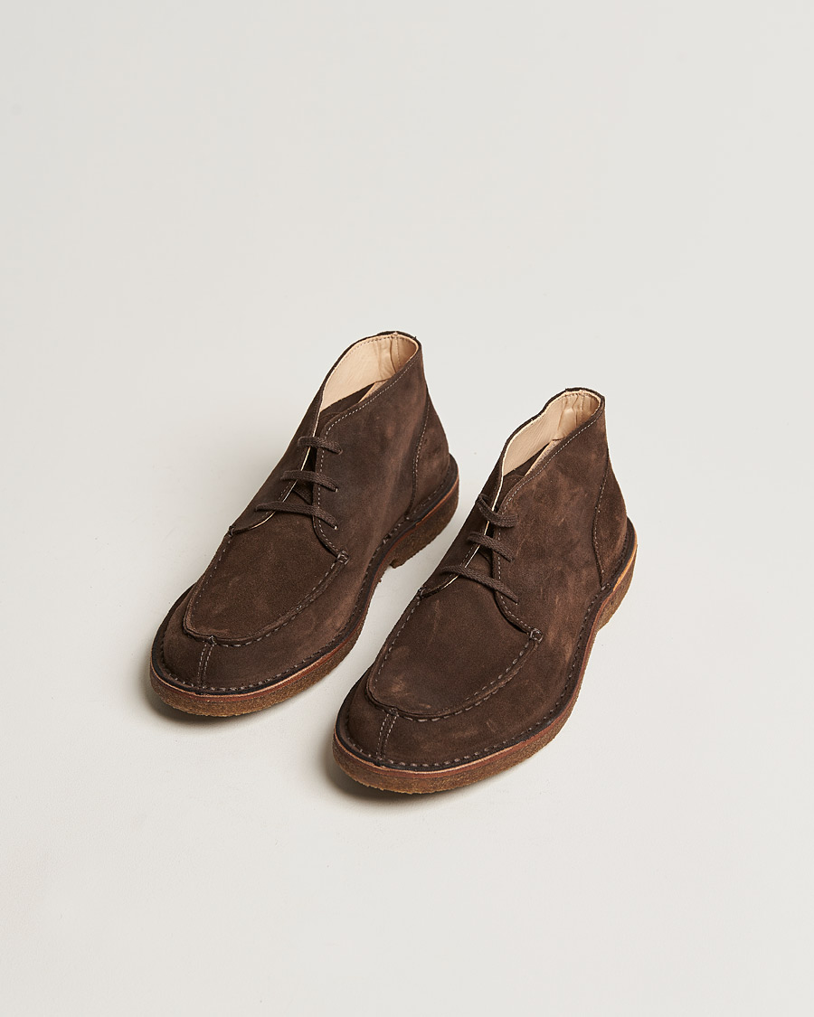 Herre | Italian Department | Astorflex | Dukeflex Chukka Boot Dark Brown Suede