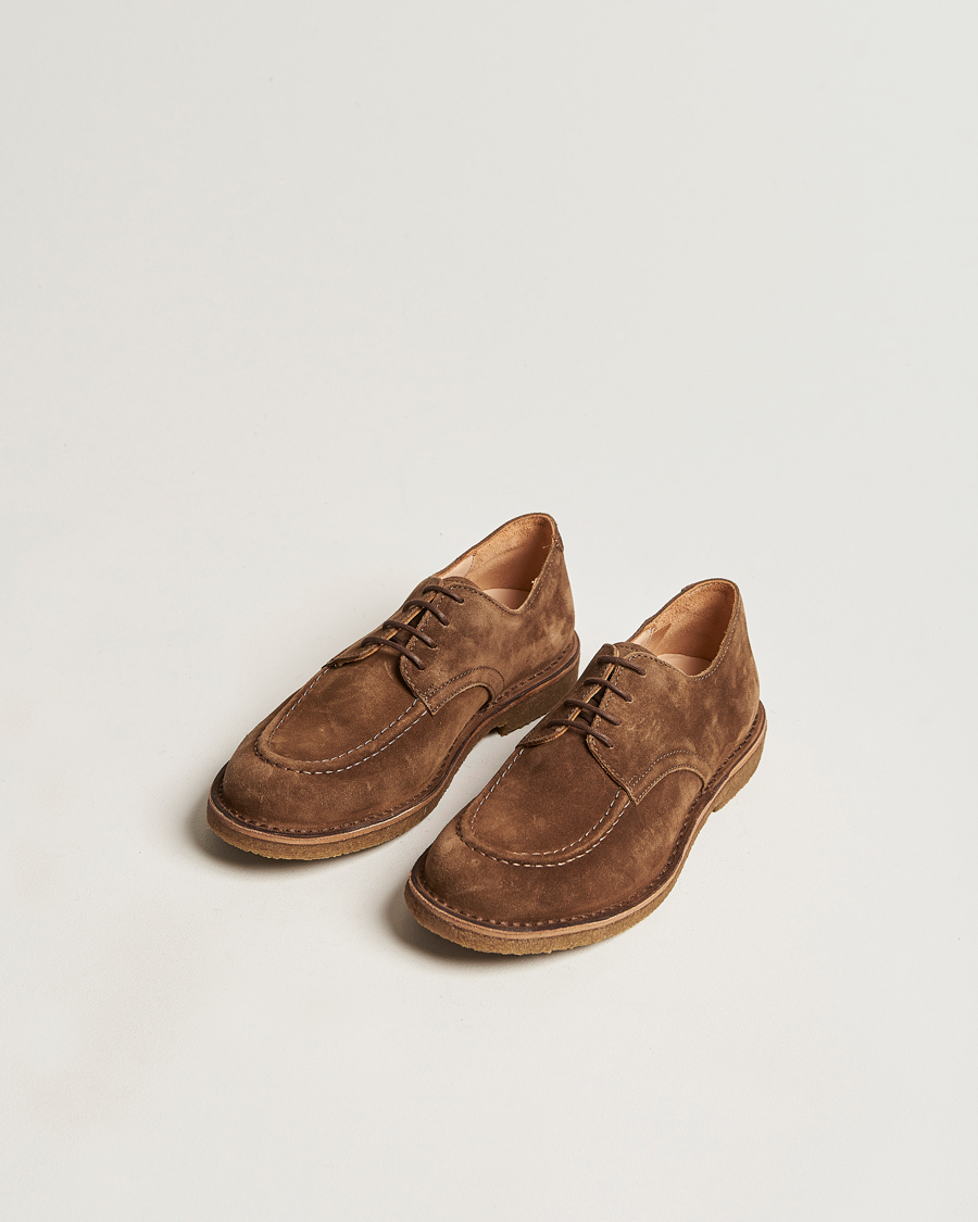 Herre |  | Astorflex | Carlflex Derby Dark Khaki Suede