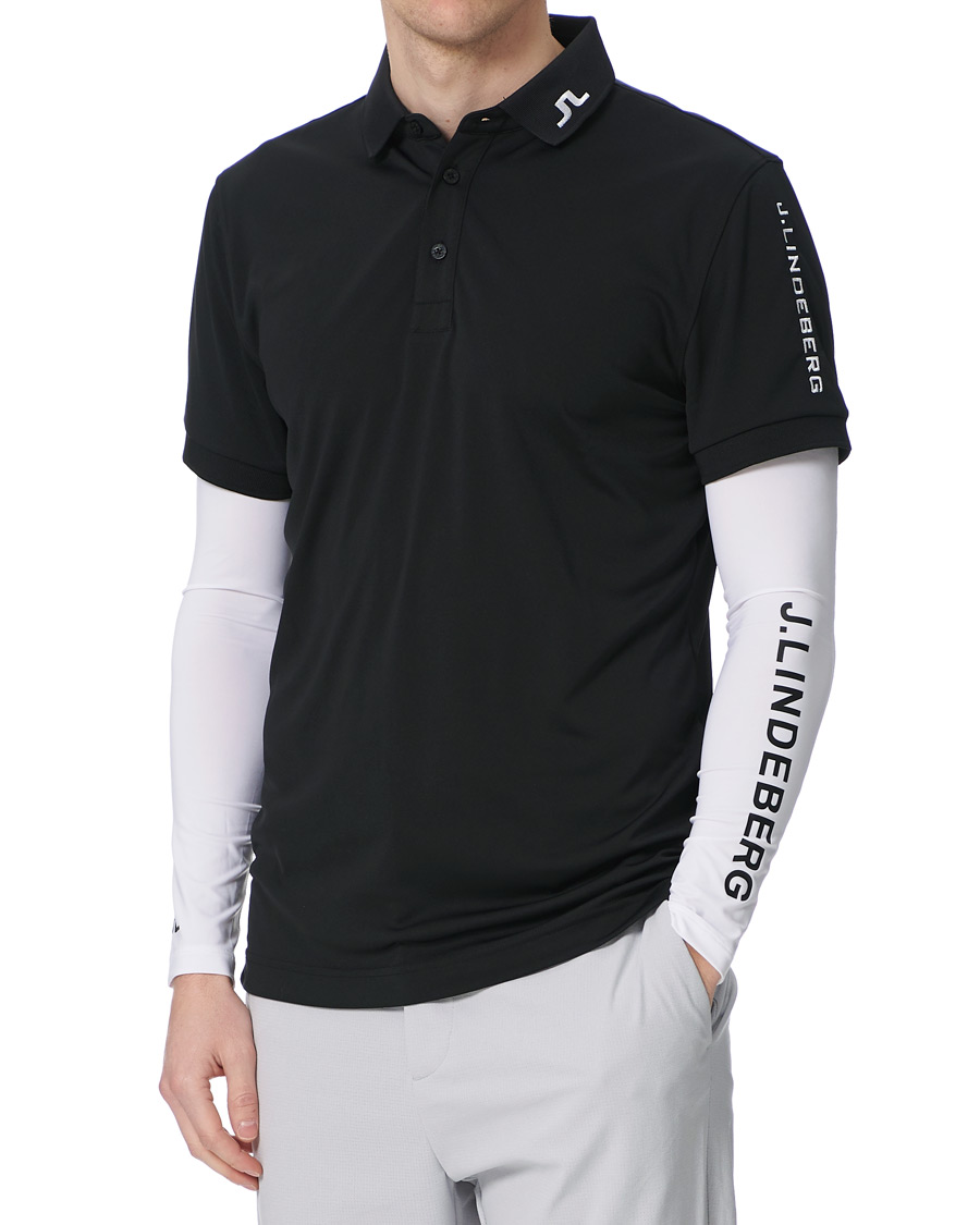 Herre | Polotrøjer | J.Lindeberg | Enzo Golf Sleeves White