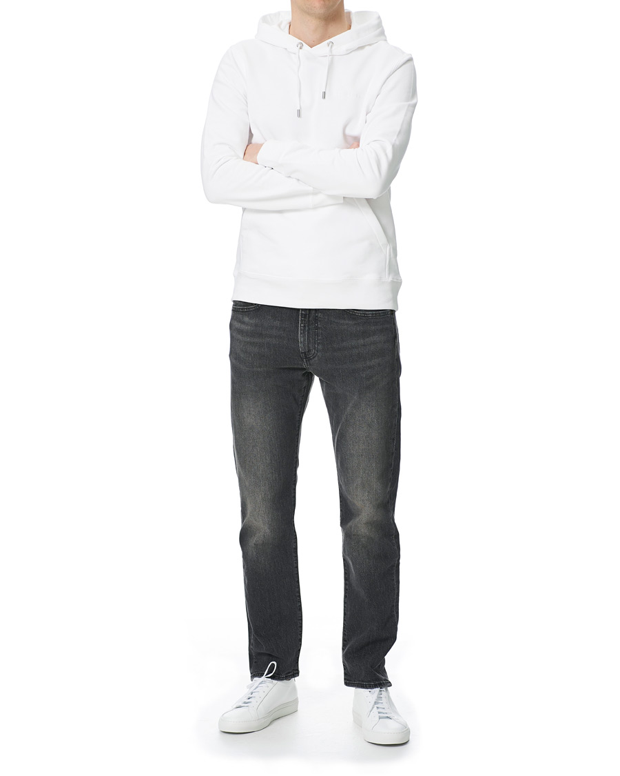 Herre | Trøjer | J.Lindeberg | Throw Clean Hoodie White
