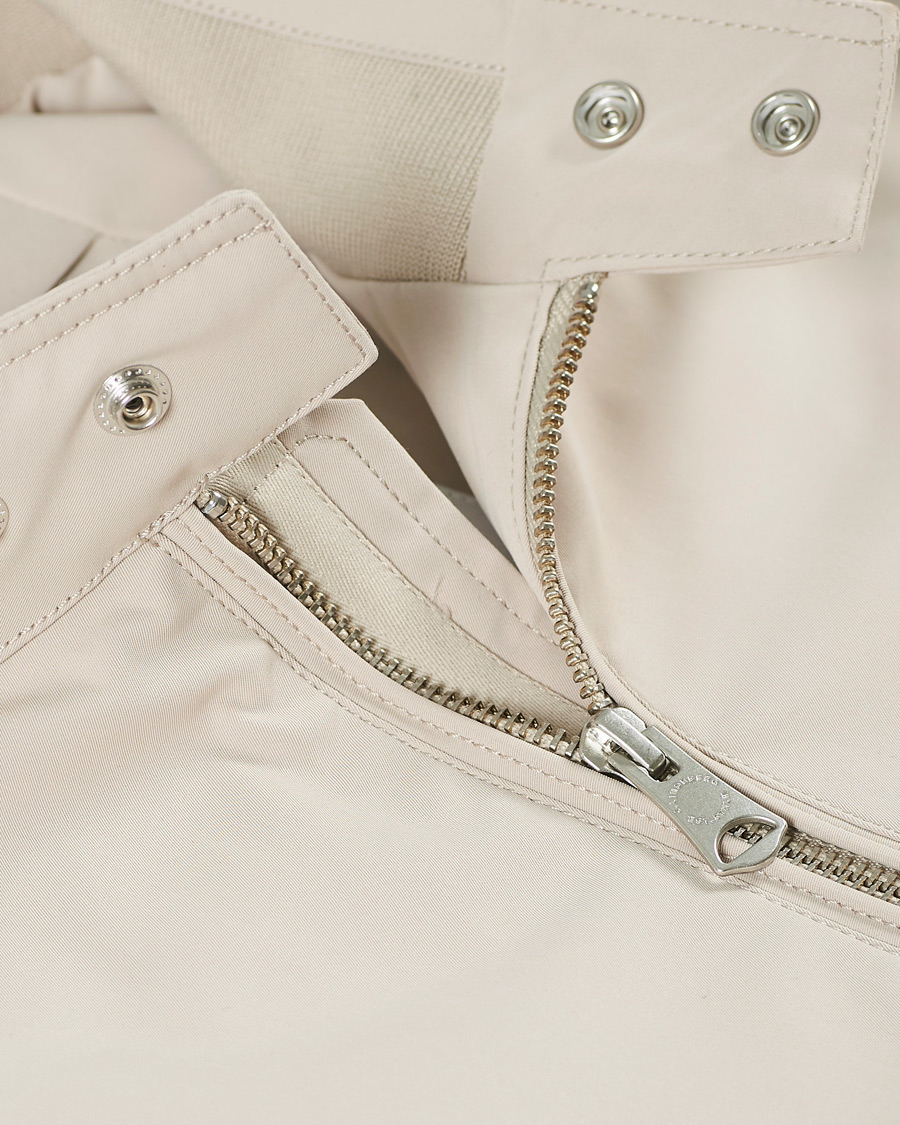 Herre | Jakker | J.Lindeberg | Derek Stretch Harrington Jacket Sand Grey