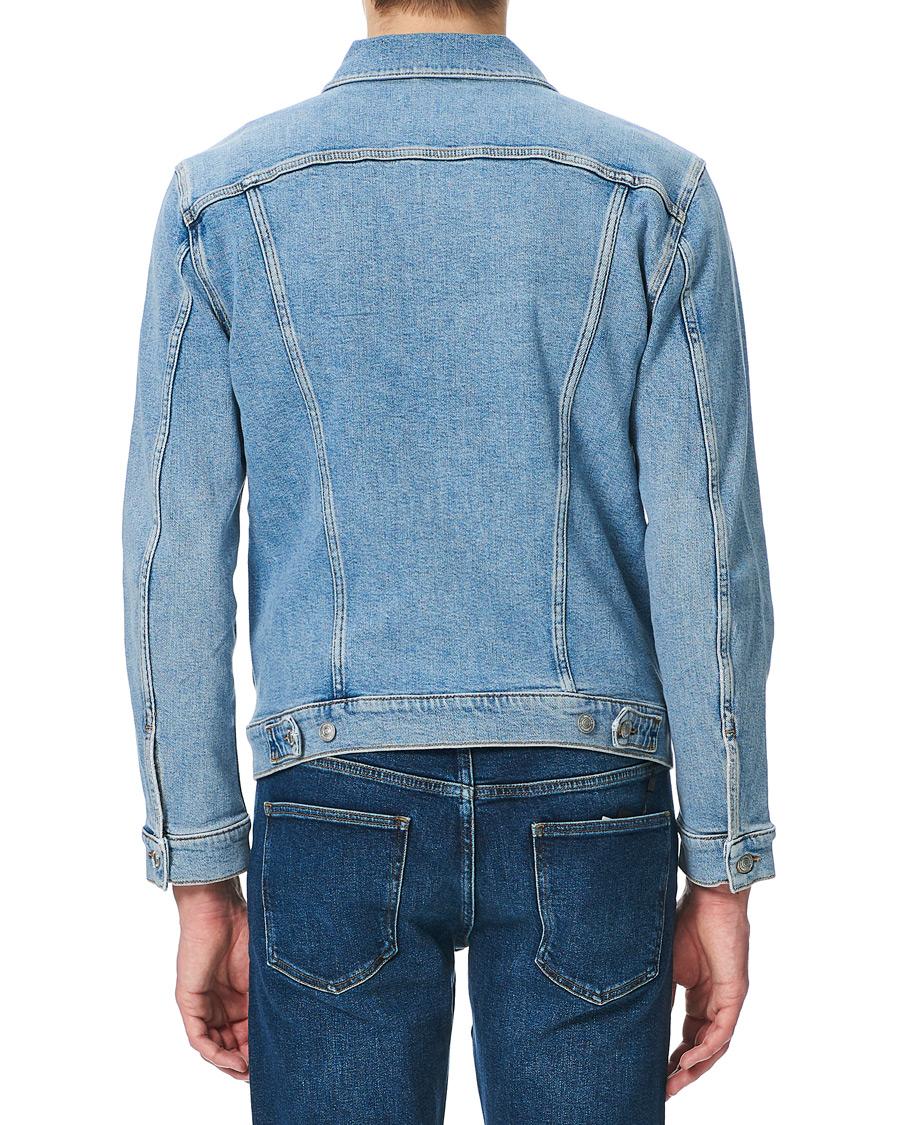 Herre | Jakker | J.Lindeberg | Ran Sky Wash Stretch Denim Jacket Light Blue
