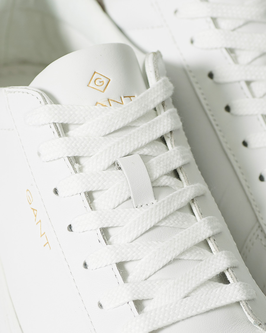 Herre | GANT Mc Julien Sneaker Bright White/Cognac | GANT | Mc Julien Sneaker Bright White/Cognac