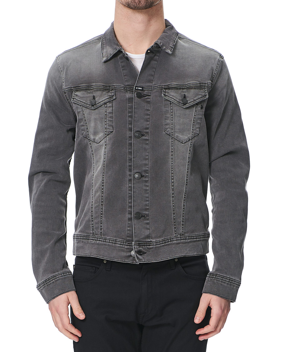 Herre | Jakker | Replay | Hyperflex Bio Denim Jacket Washed Black