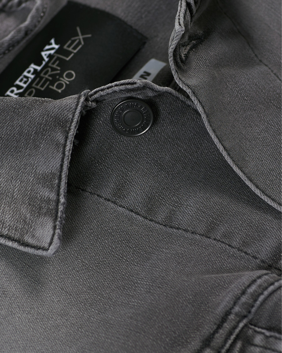Herre | Jakker | Replay | Hyperflex Bio Denim Jacket Washed Black