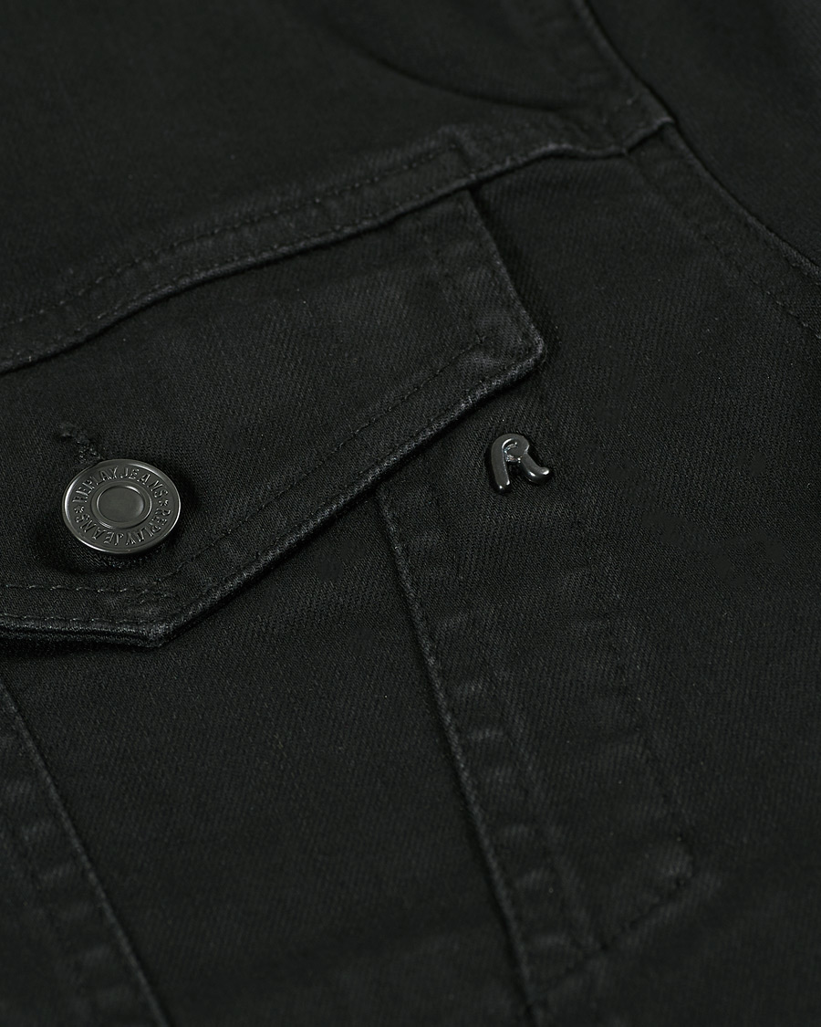 Herre | Jakker | Replay | Hyperflex Bio Denim Jacket Black
