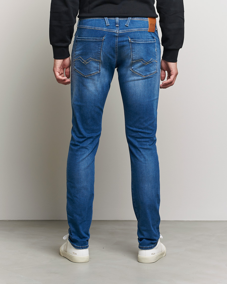 Herre | Jeans | Replay | Anbass Hyperflex X-Lite Jeans Medium Blue