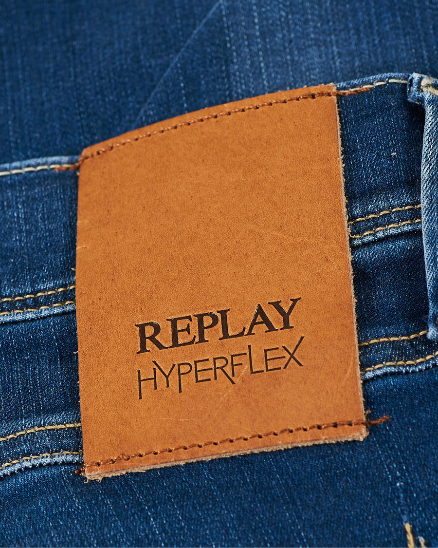 Herre | Jeans | Replay | Anbass Hyperflex X-Lite Jeans Medium Blue