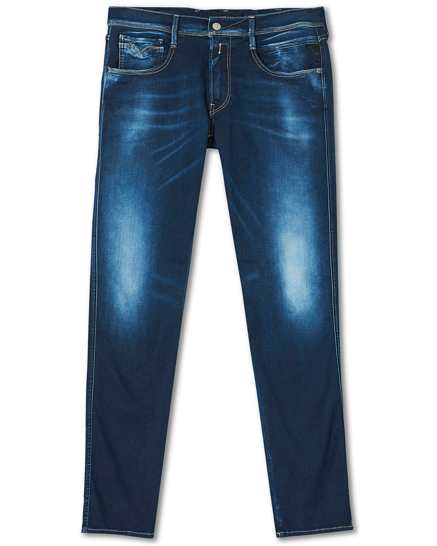 Herre | Jeans | Replay | Anbass Hyperflex X-Lite Jeans Dark Blue