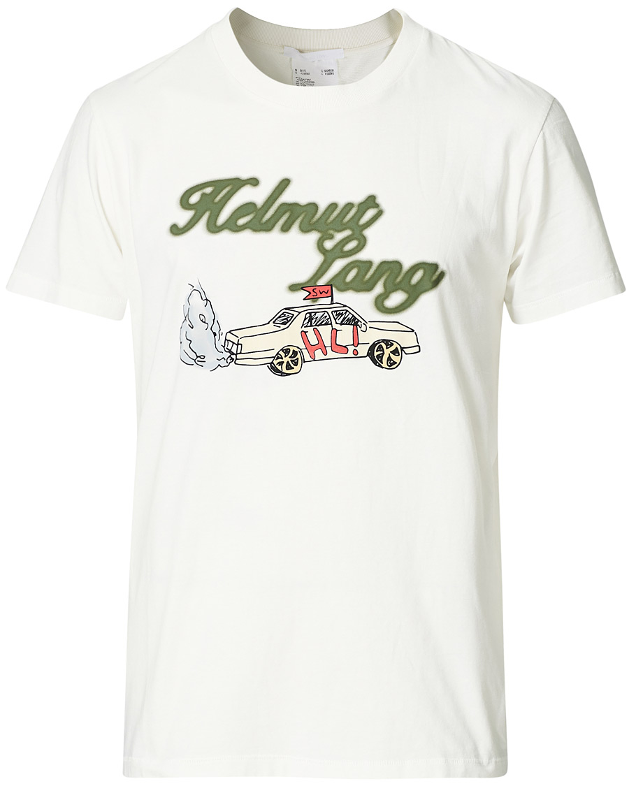 Herre | T-Shirts | Helmut Lang | Taxi Tee Ecru