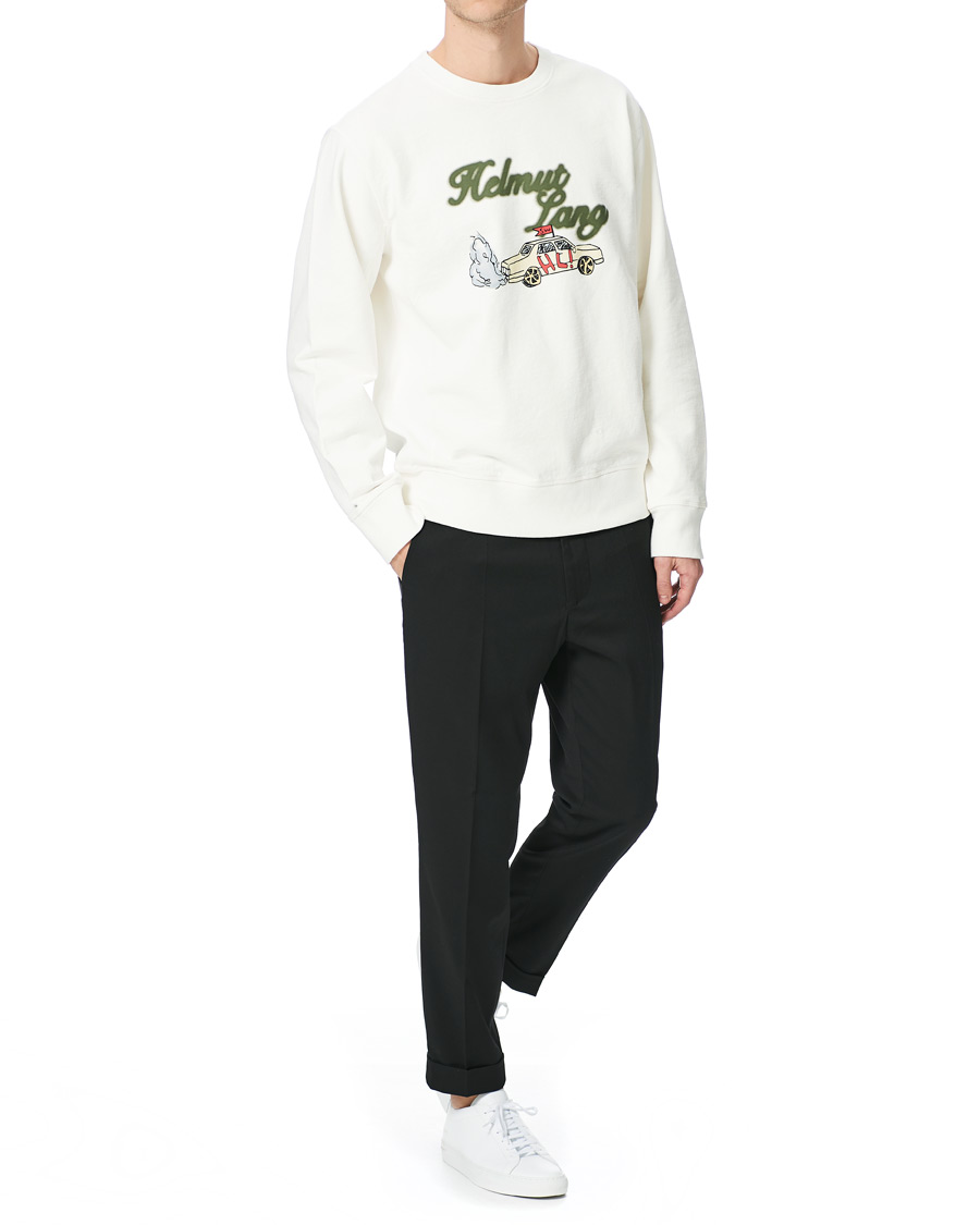 Herre | Trøjer | Helmut Lang | Taxi Crew Neck Ecru