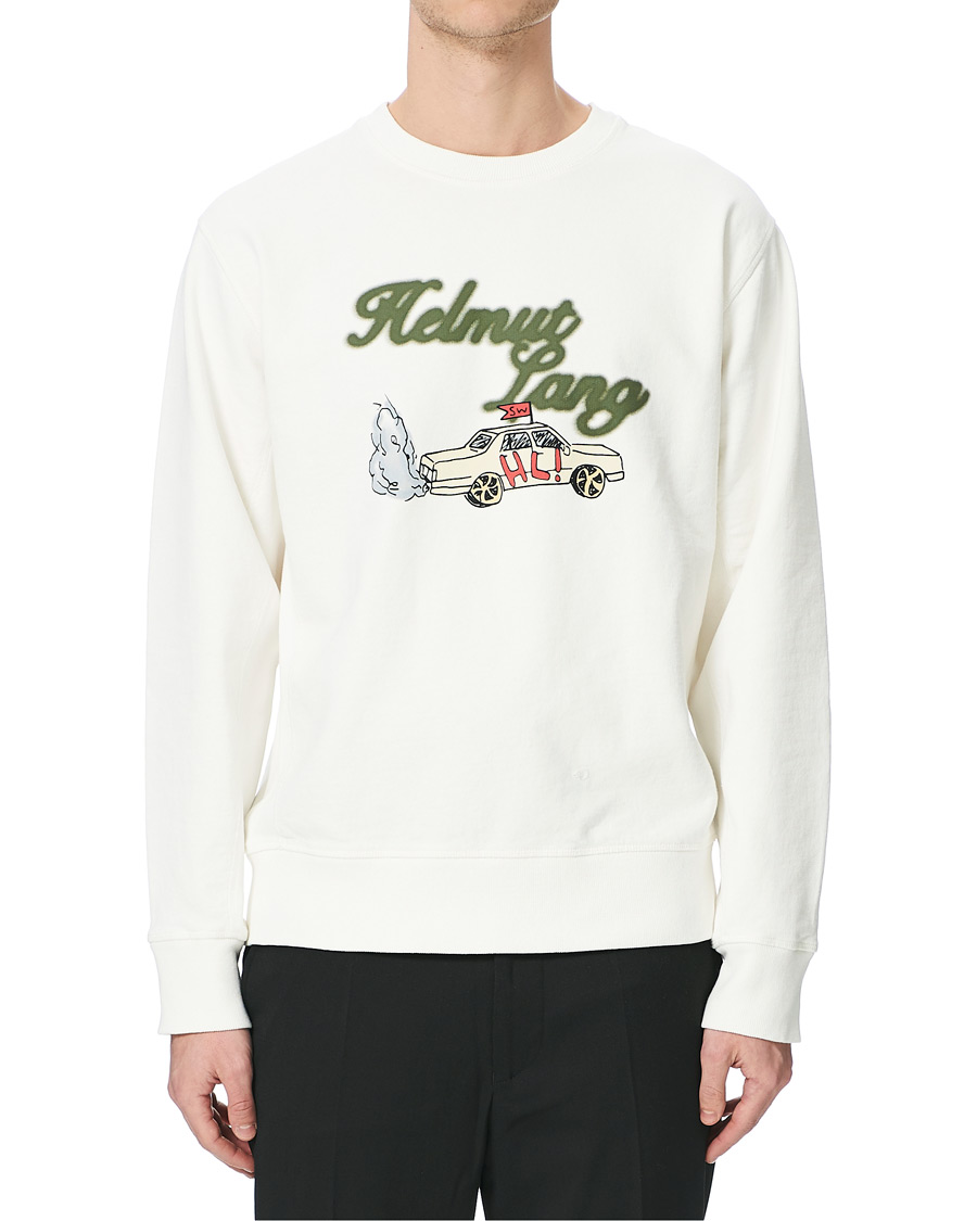 Herre | Trøjer | Helmut Lang | Taxi Crew Neck Ecru