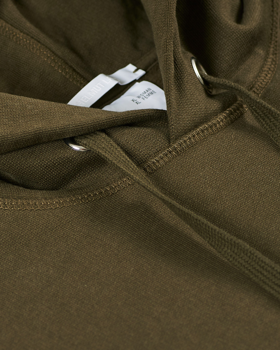 Herre | Trøjer | Helmut Lang | Strap Hoodie Hunter Sage
