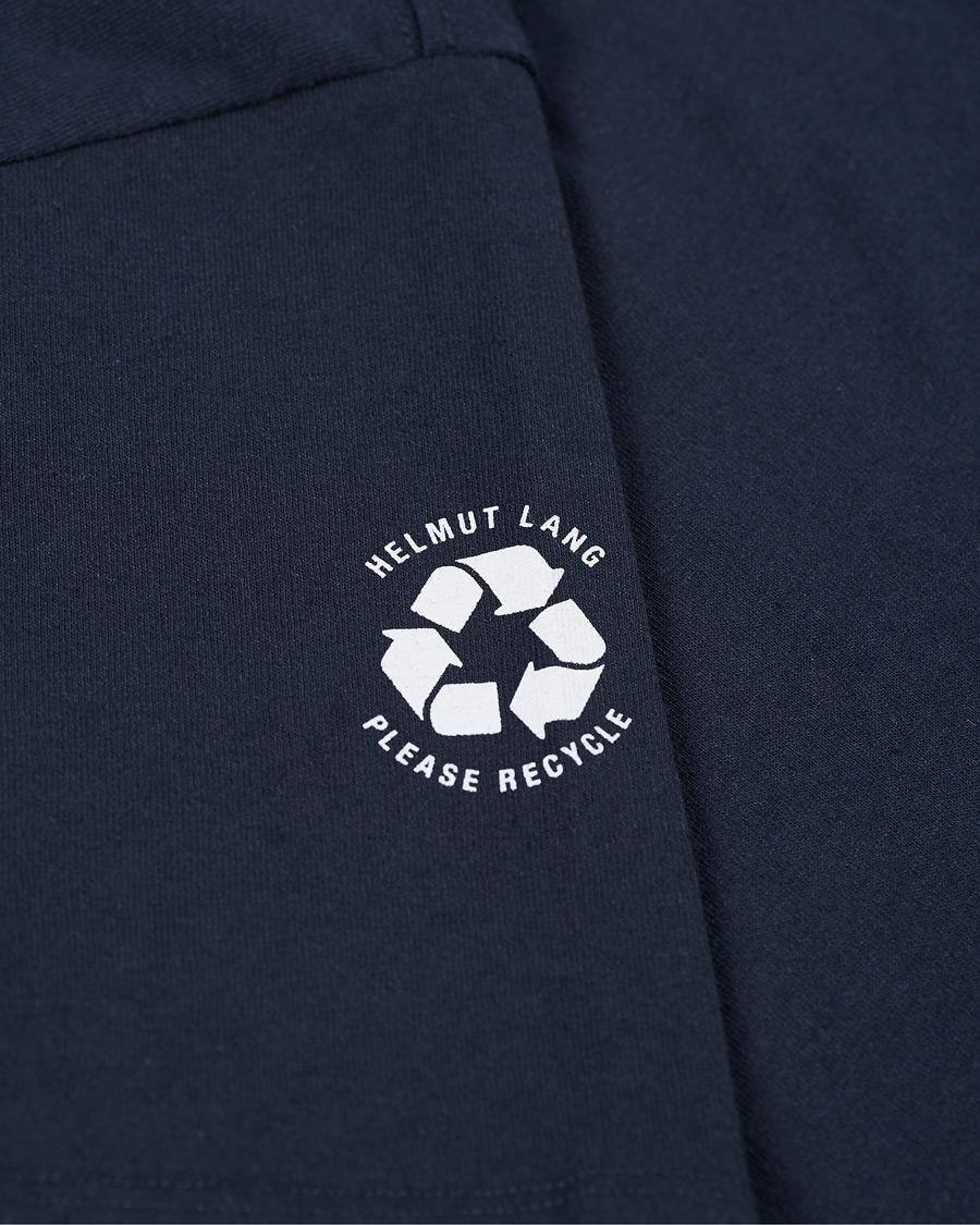 Herre | T-Shirts | Helmut Lang | Recycled T-Shirt Navy