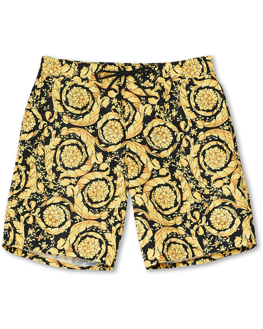 Herre | Badebukser | Versace | Barocco Swim Trunks Black/Gold