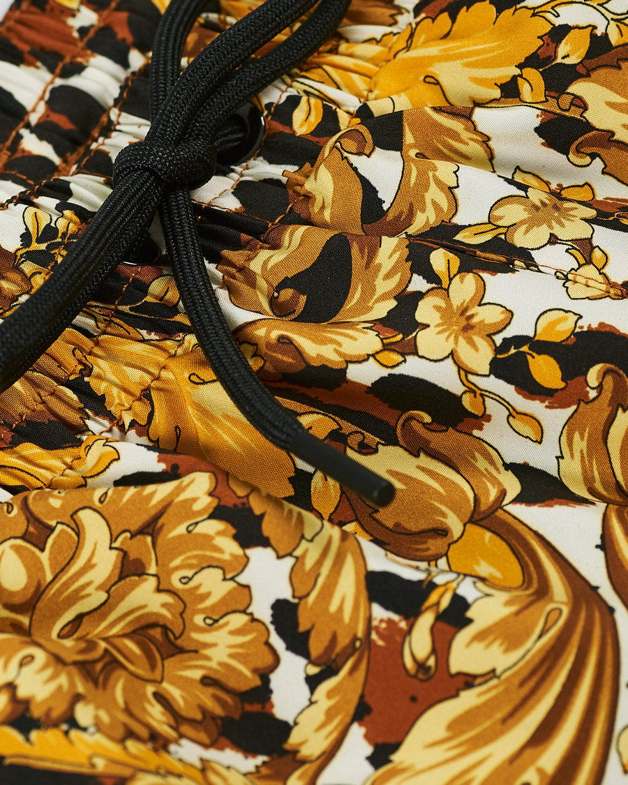 Herre | Badebukser | Versace | Wild Barocco Swim Trunks Black/Gold