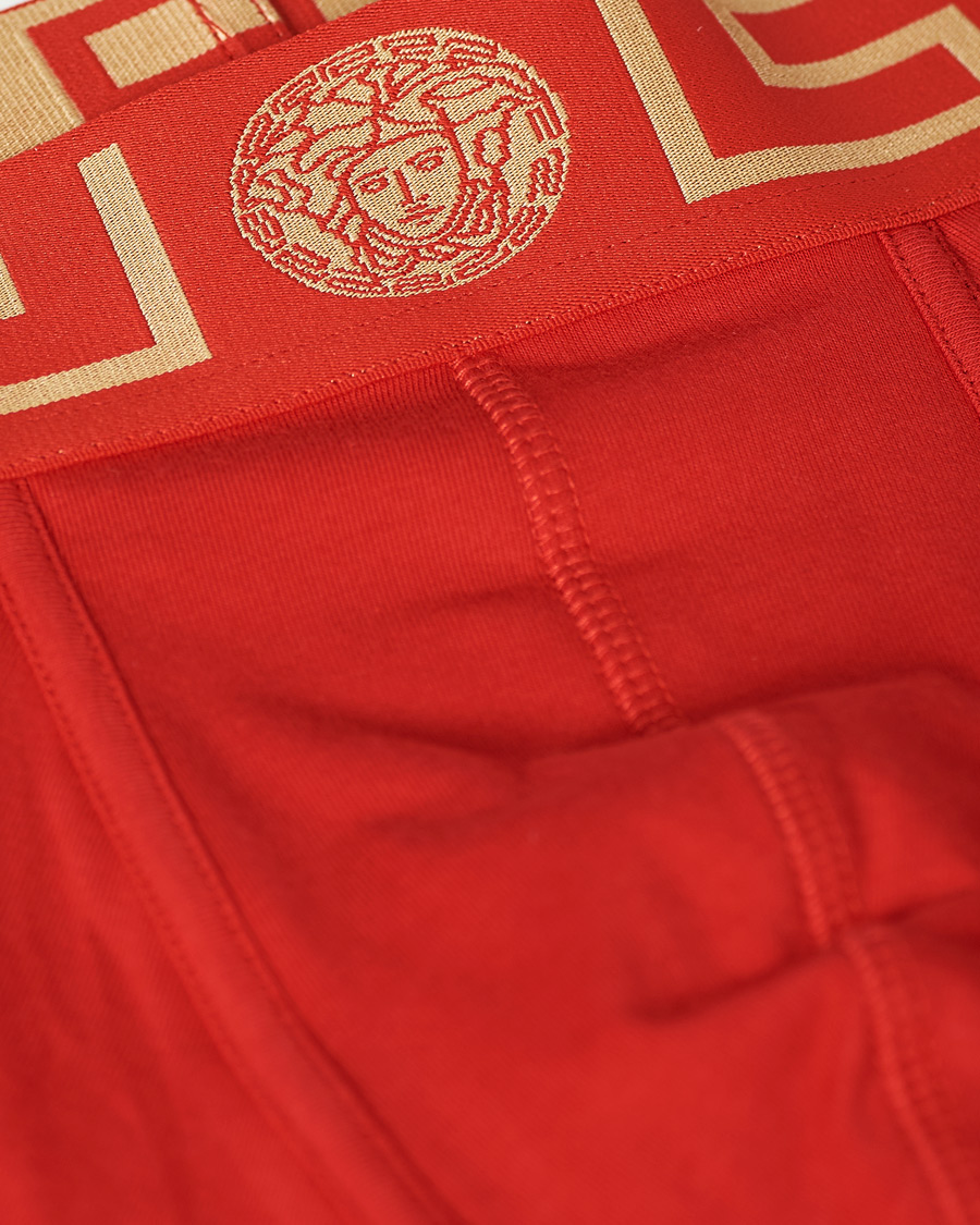 Herre | Undertøj | Versace | Greca Boxer Briefs Red