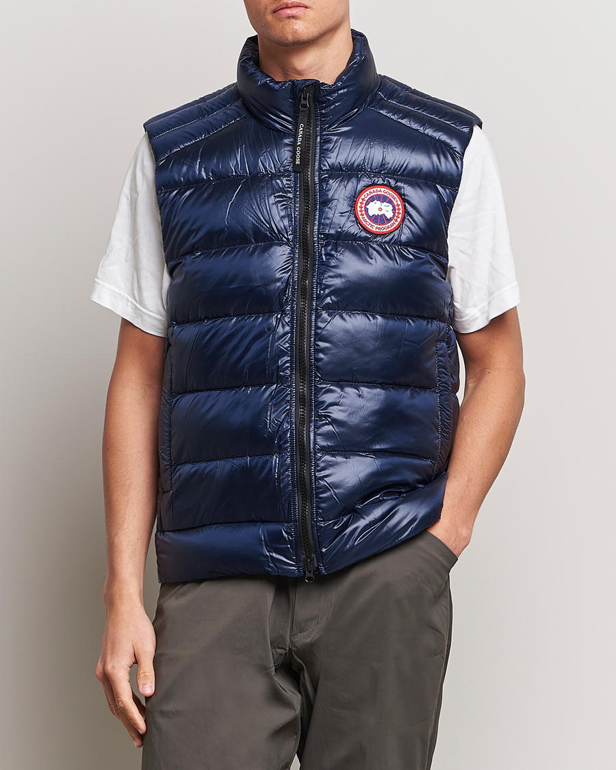 Men | Down vests | Canada Goose | Crofton Vest Atlantic Navy