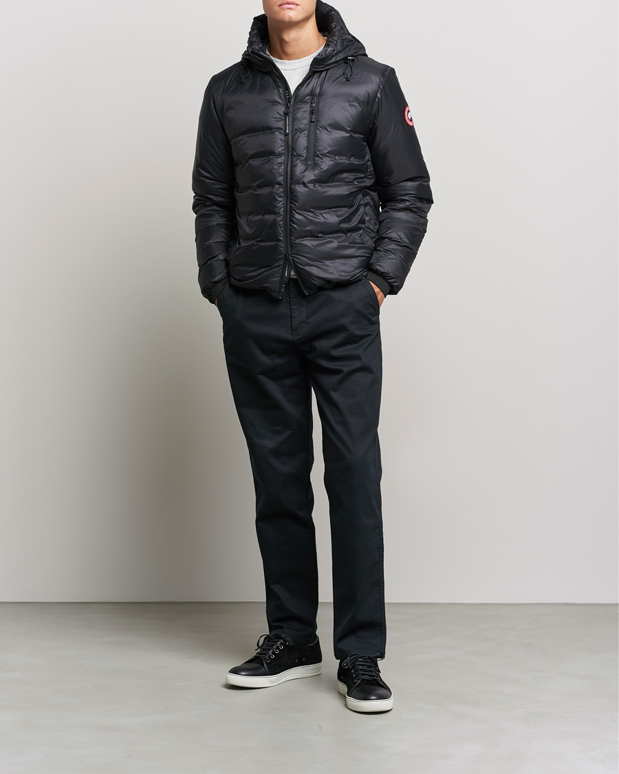 Herre | Jakker | Canada Goose | Lodge Hoody Black Shine