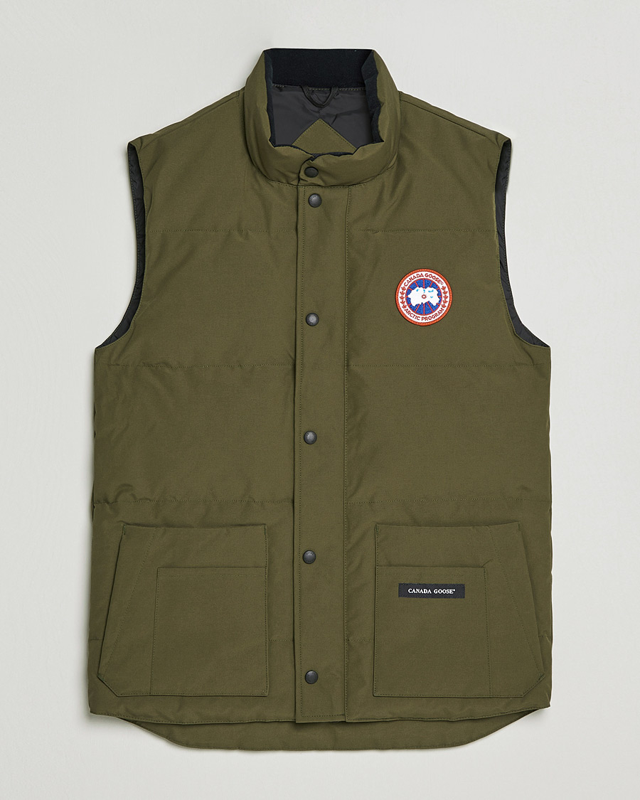 Långiver Modregning Prevail Canada Goose Freestyle Crew Vest Military - CareOfCarl.dk