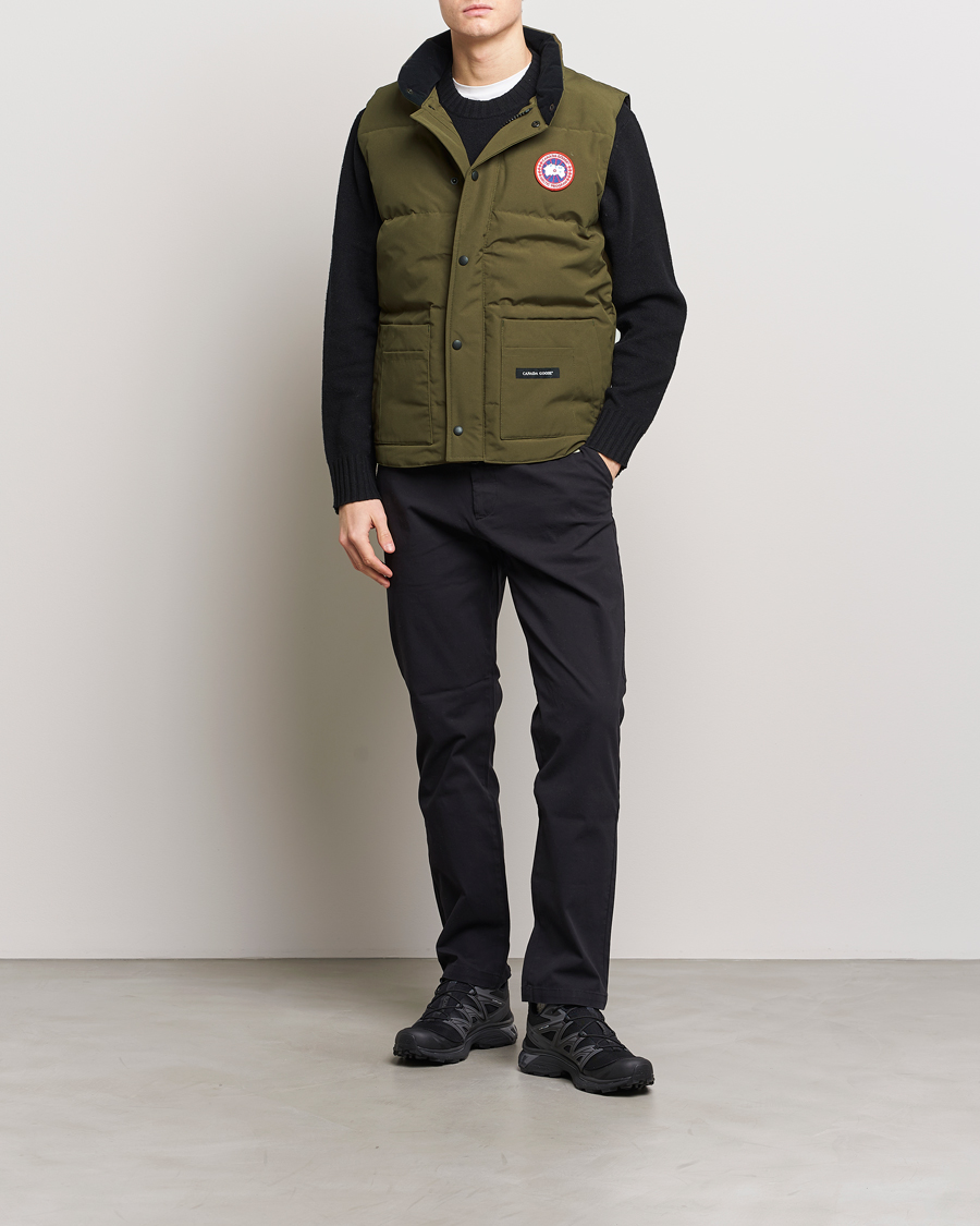 Herre | Veste | Canada Goose | Freestyle Crew Vest Military