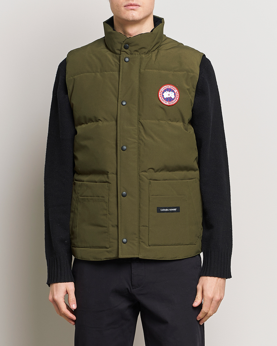 Långiver Modregning Prevail Canada Goose Freestyle Crew Vest Military - CareOfCarl.dk