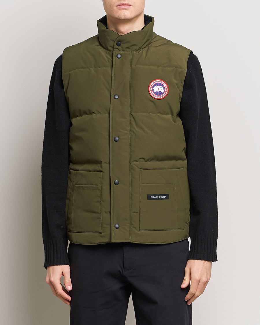 Herre | Veste | Canada Goose | Freestyle Crew Vest Military