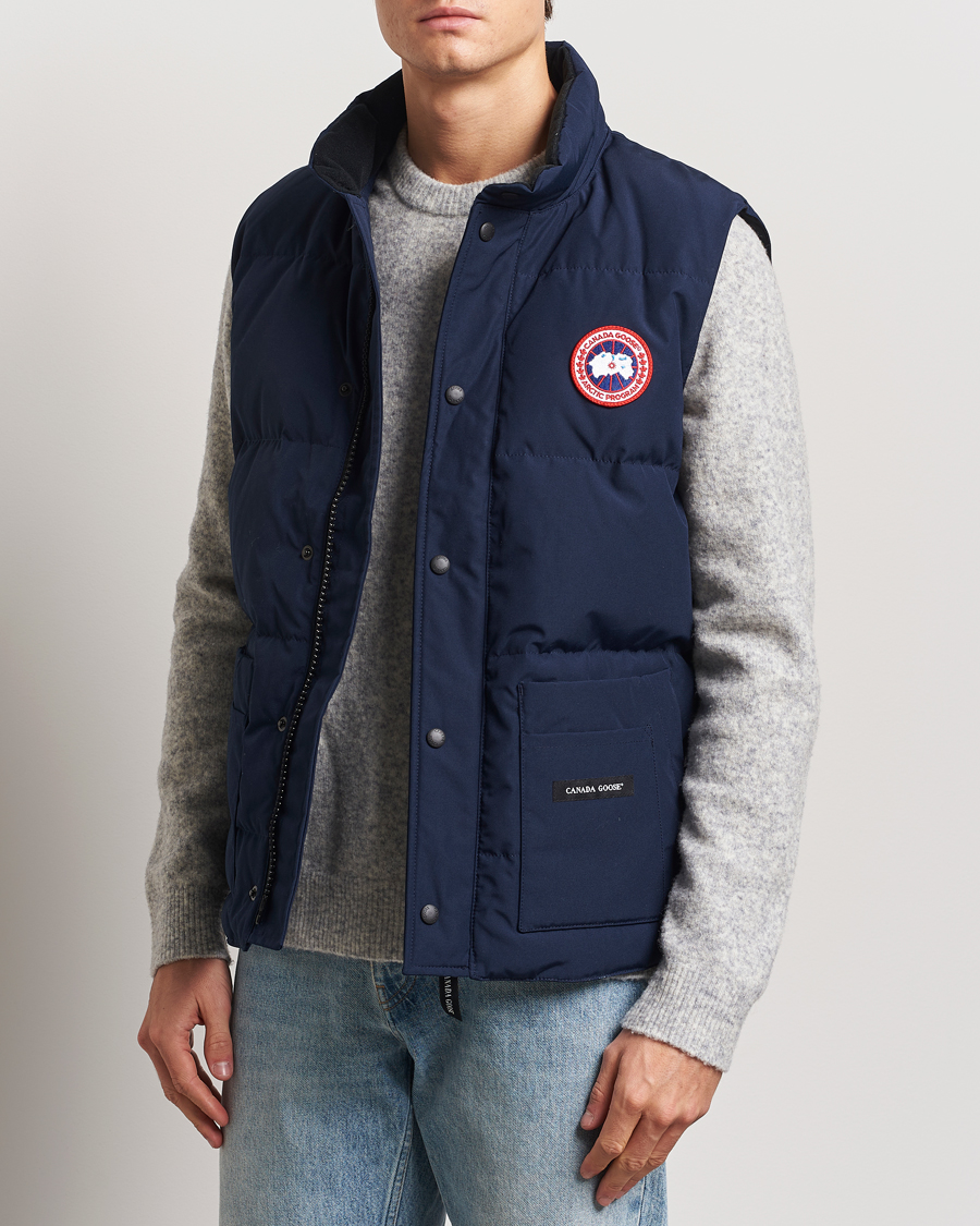 Men |  | Canada Goose | Freestyle Vest Atlantic Navy