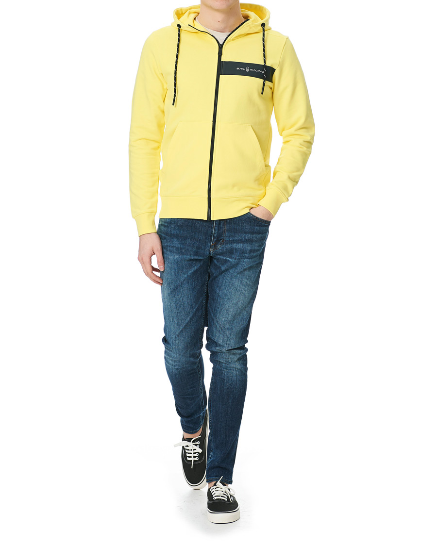 Herre | Trøjer | Sail Racing | Helmsman Full Zip Hoodie Light Lemon