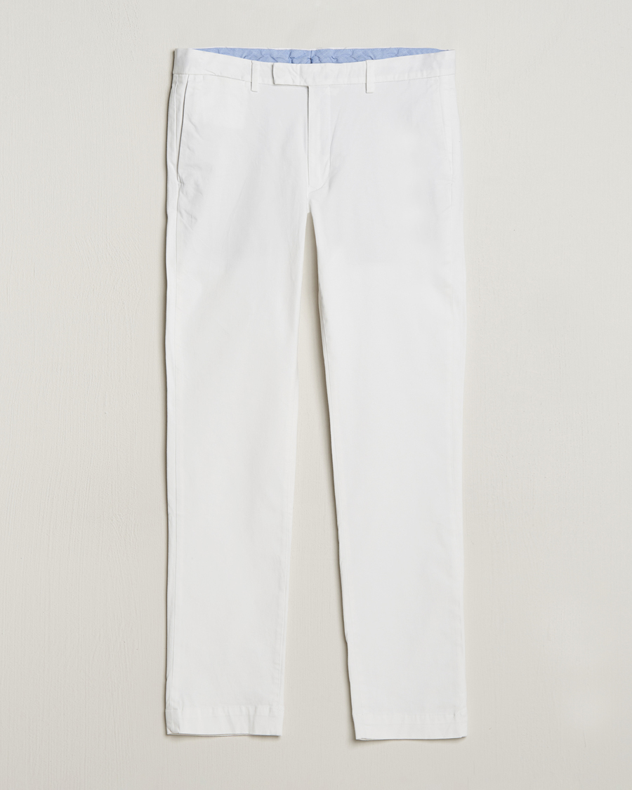 Herre | Bukser | Polo Ralph Lauren | Slim Fit Stretch Chinos White