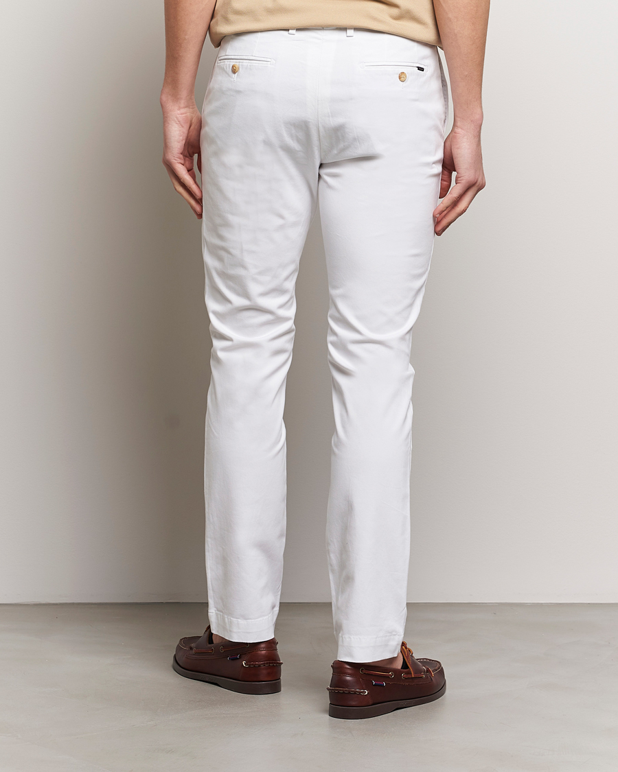 Herre | Bukser | Polo Ralph Lauren | Slim Fit Stretch Chinos White