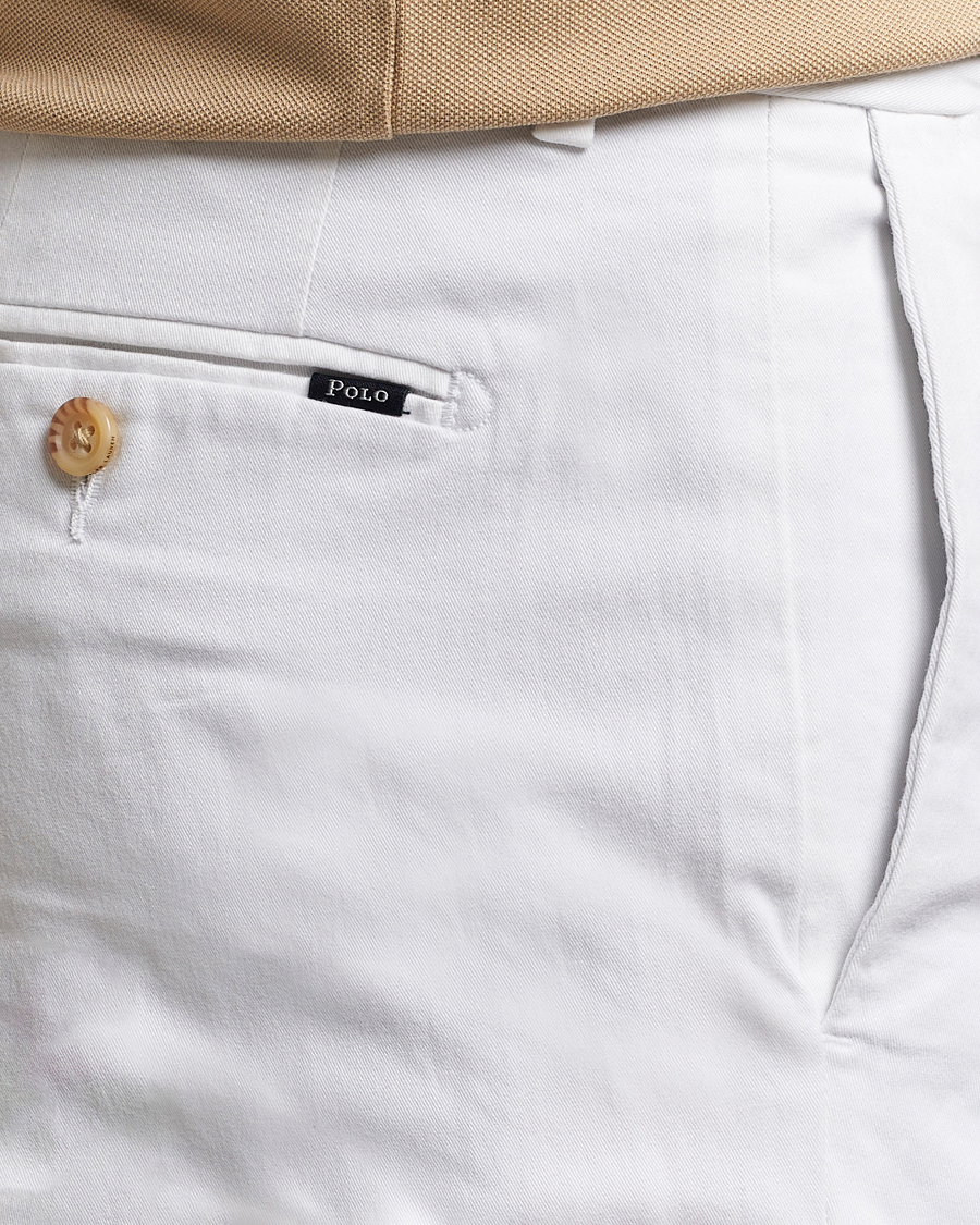Herre | Bukser | Polo Ralph Lauren | Slim Fit Stretch Chinos White