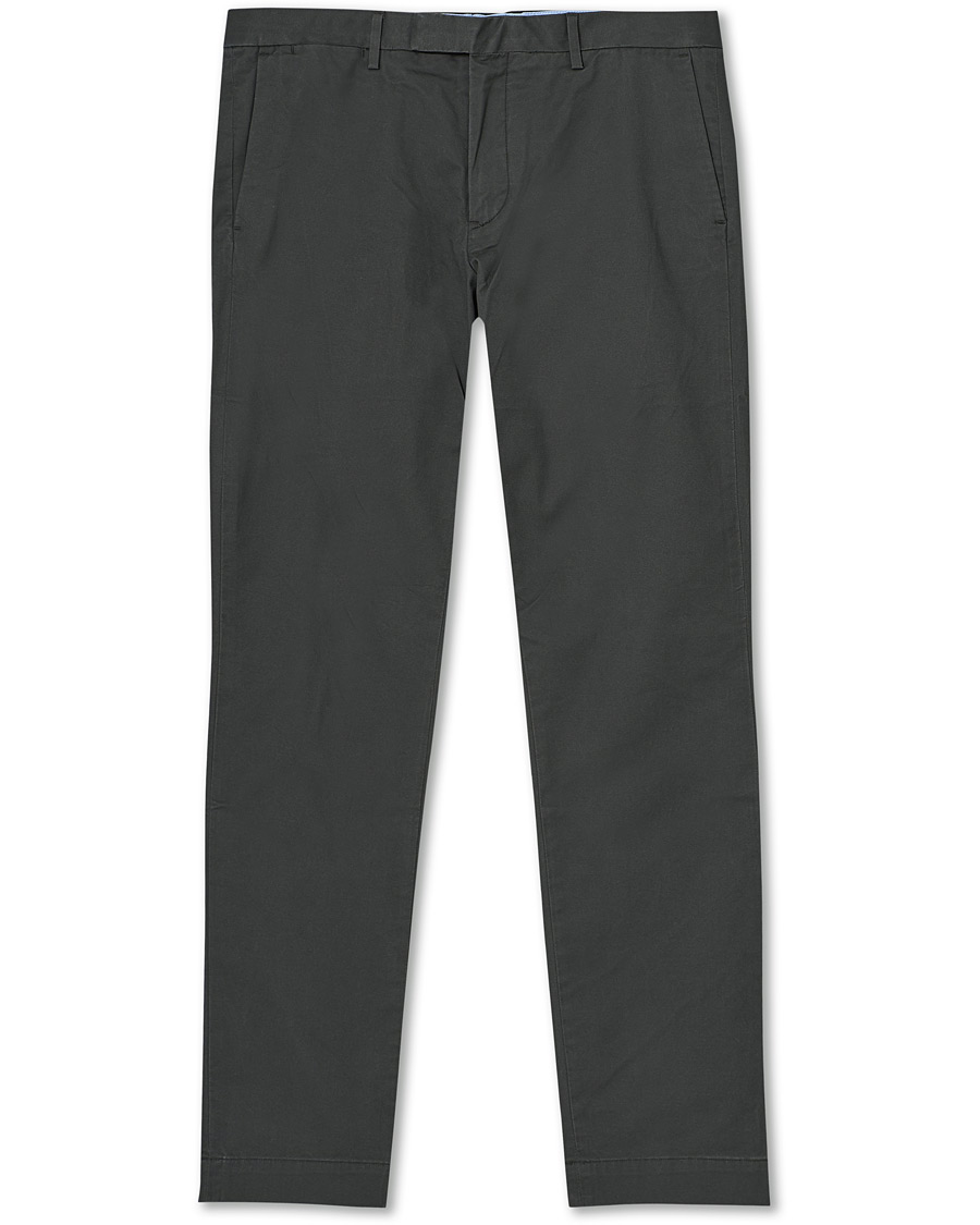 Herre | Bukser | Polo Ralph Lauren | Slim Fit Stretch Chinos Black Mask