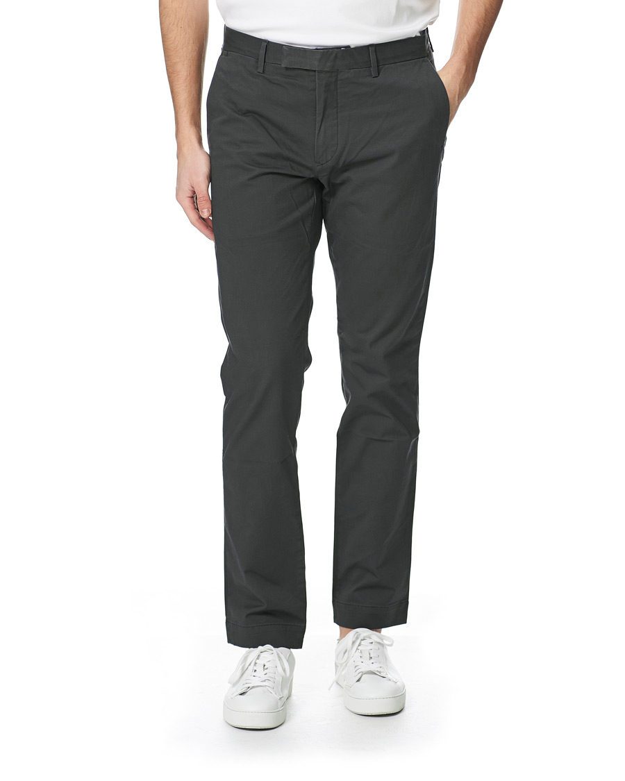 Herre | Bukser | Polo Ralph Lauren | Slim Fit Stretch Chinos Black Mask