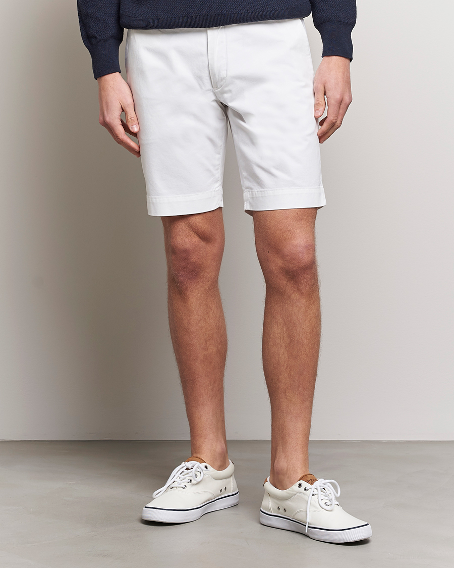 Herre | Afdelinger | Polo Ralph Lauren | Tailored Slim Fit Shorts White