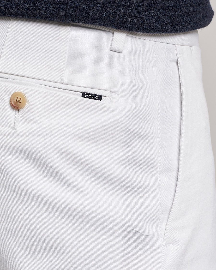 Herre | Shorts | Polo Ralph Lauren | Tailored Slim Fit Shorts White