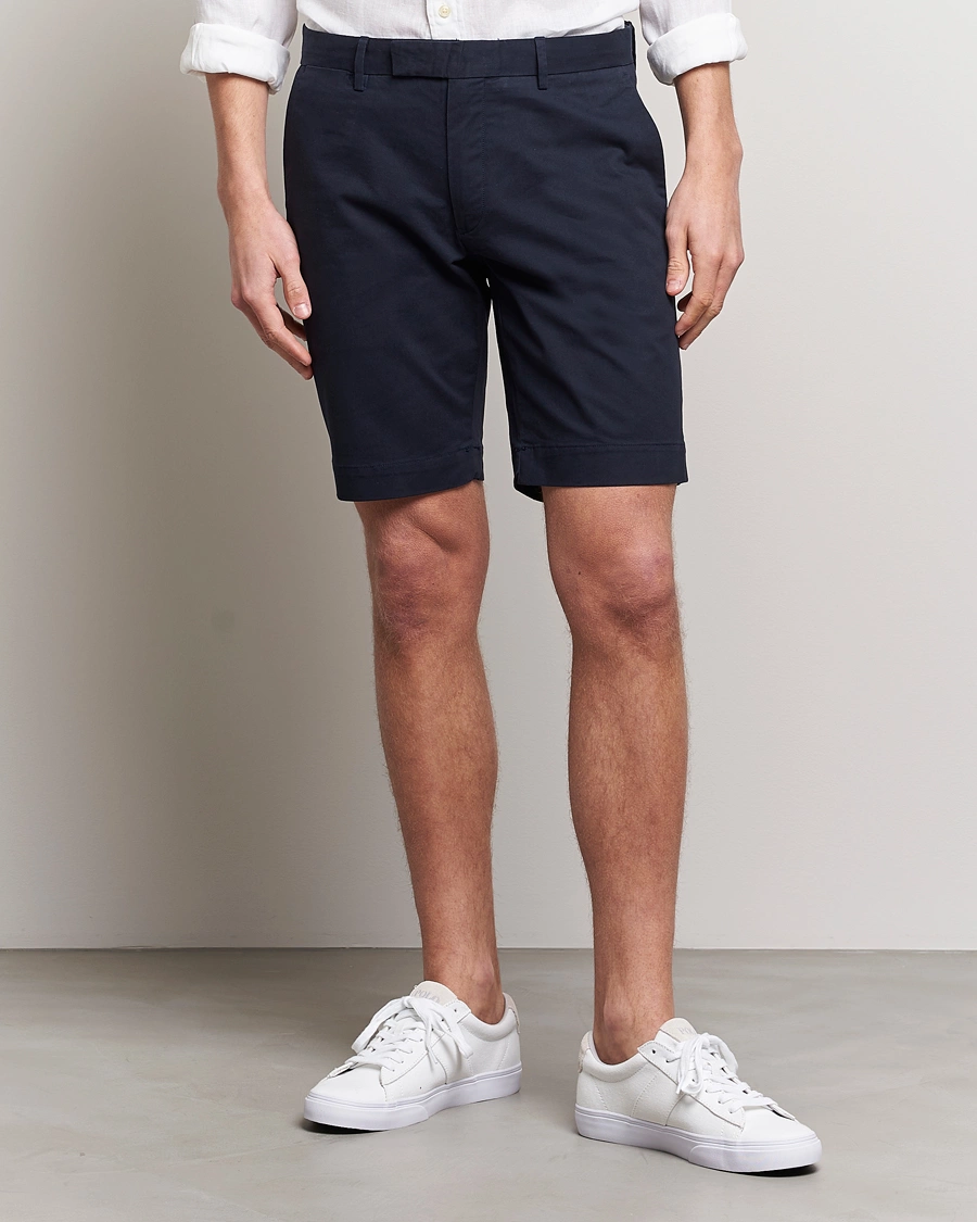 Herre | Polo Ralph Lauren | Polo Ralph Lauren | Tailored Slim Fit Shorts Aviator Navy